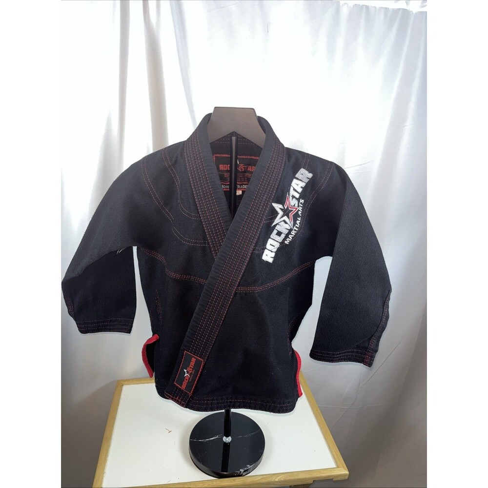 Rockstar Martial Arts Gi Training Size Coo Stretwear 100% Cotton
